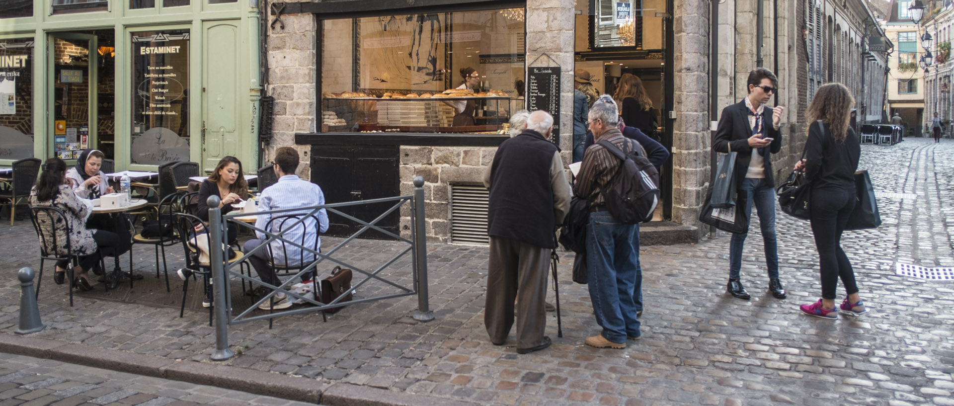 Mercredi 1er octobre 2014, 17:50, rue de la Monnaie, Lille