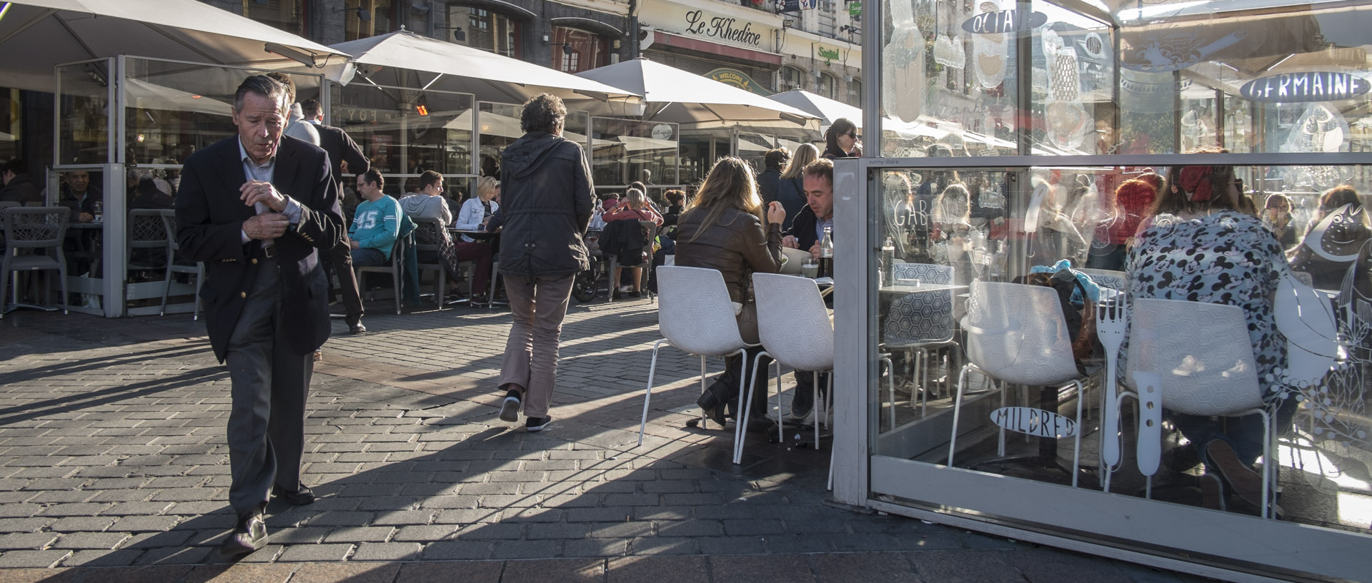 Lundi 27 octobre 2014, 15:20, place du Général-de-Gaulle, Lille