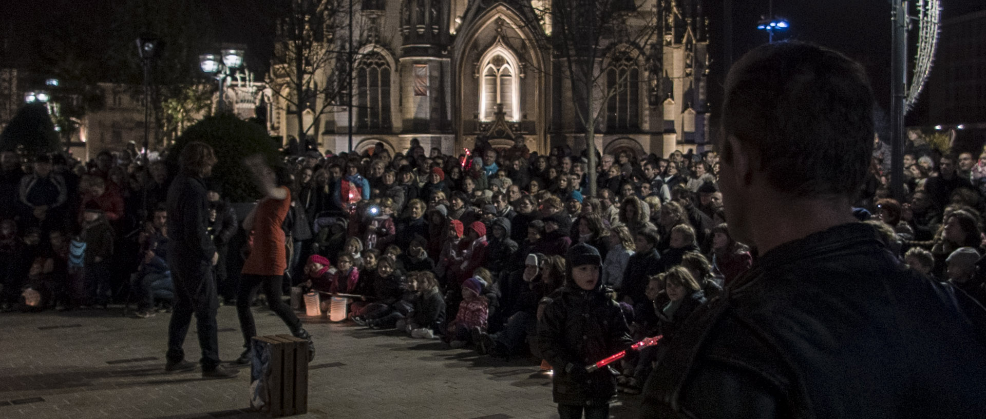 Samedi 8 novembre 2014, 19:15, place de la République, Tourcoing