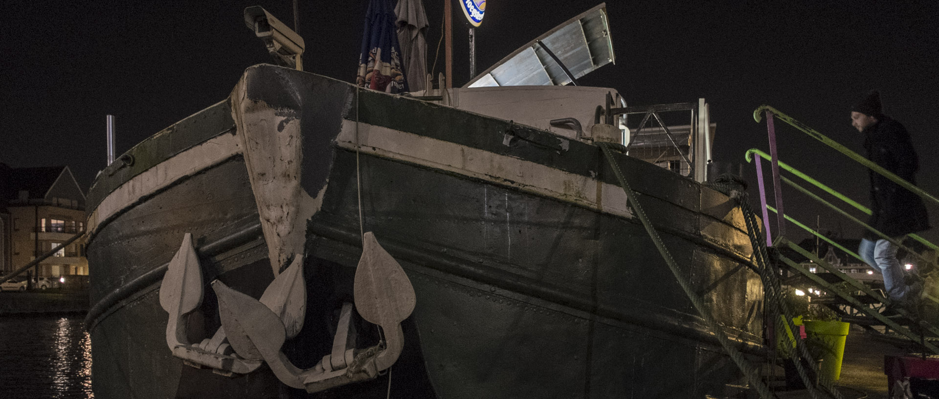 Lundi 10 novembre 2014, 19:24, la Deûle, port de Wambrechies