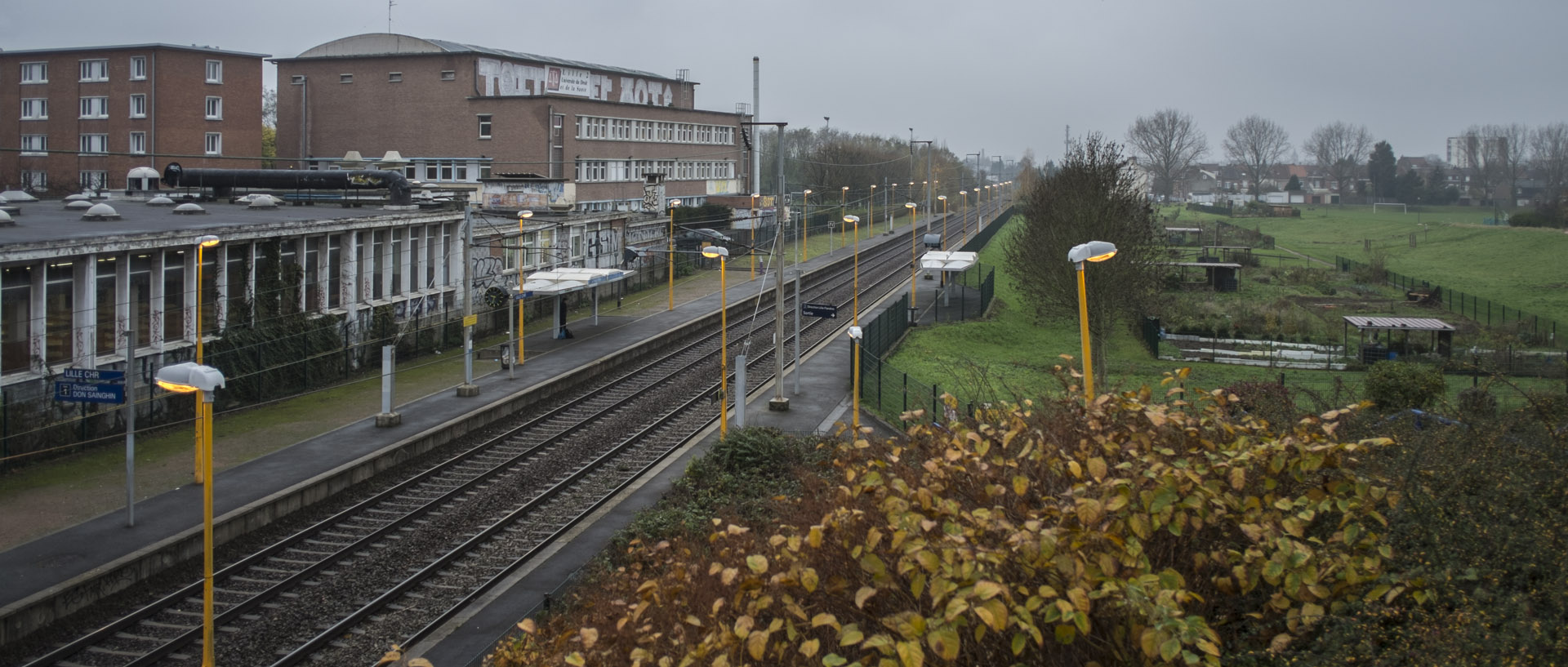 Mardi 2 décembre 2014, 9:34, avenue Oscar-Lambret, Lille