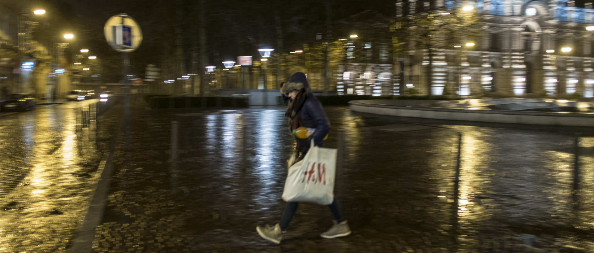 Mardi 13 janvier 2015, 19:26, Grand Place, Roubaix