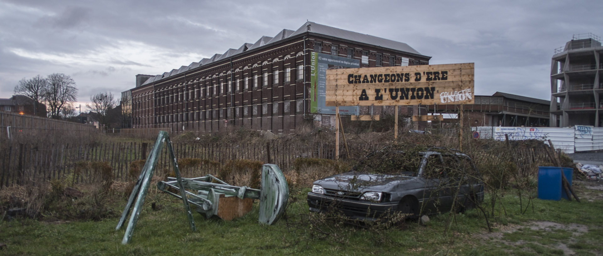 Jeudi 15 janvier 2015, 17:22, zone de l'Union, Roubaix