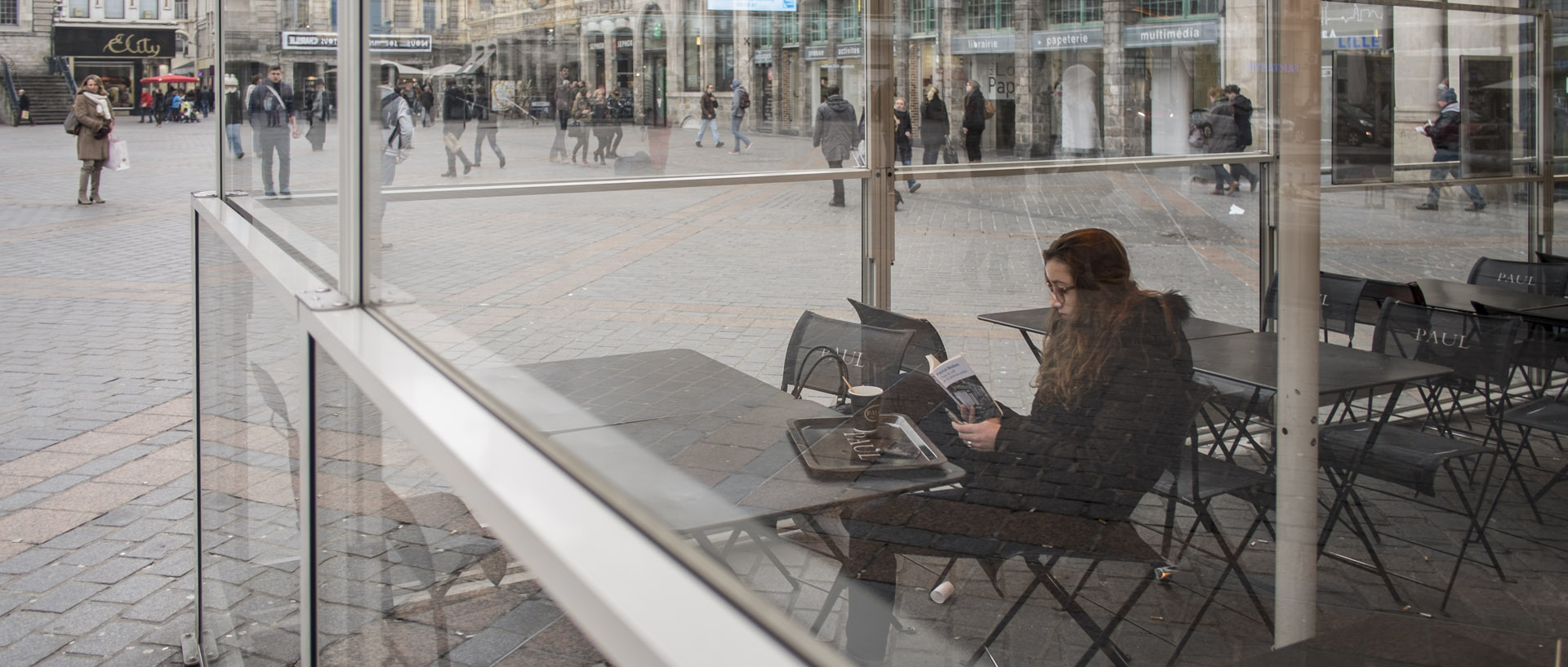 Vendredi 23 janvier 2015, 14:53, place du Général-de-Gaulle, Lille