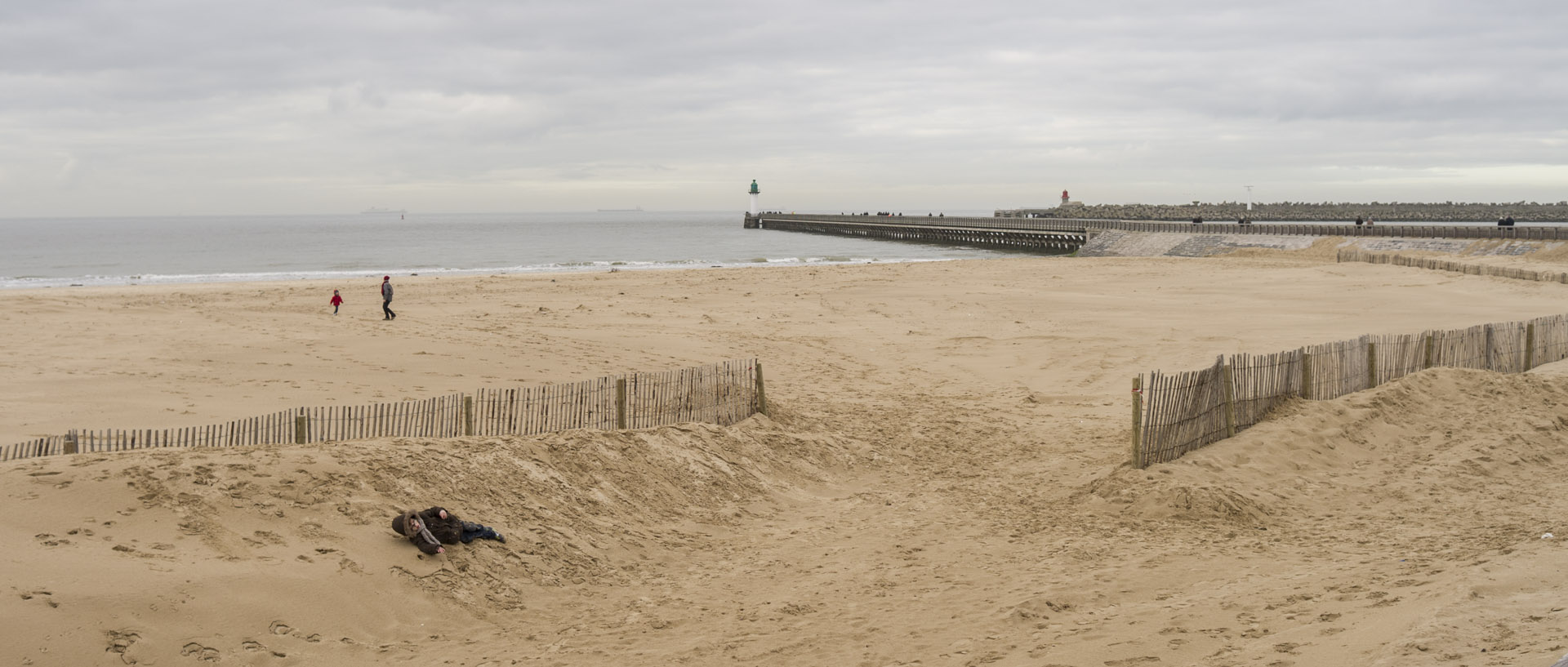 Mercredi 25 février 2015, 16:05, plage de Calais