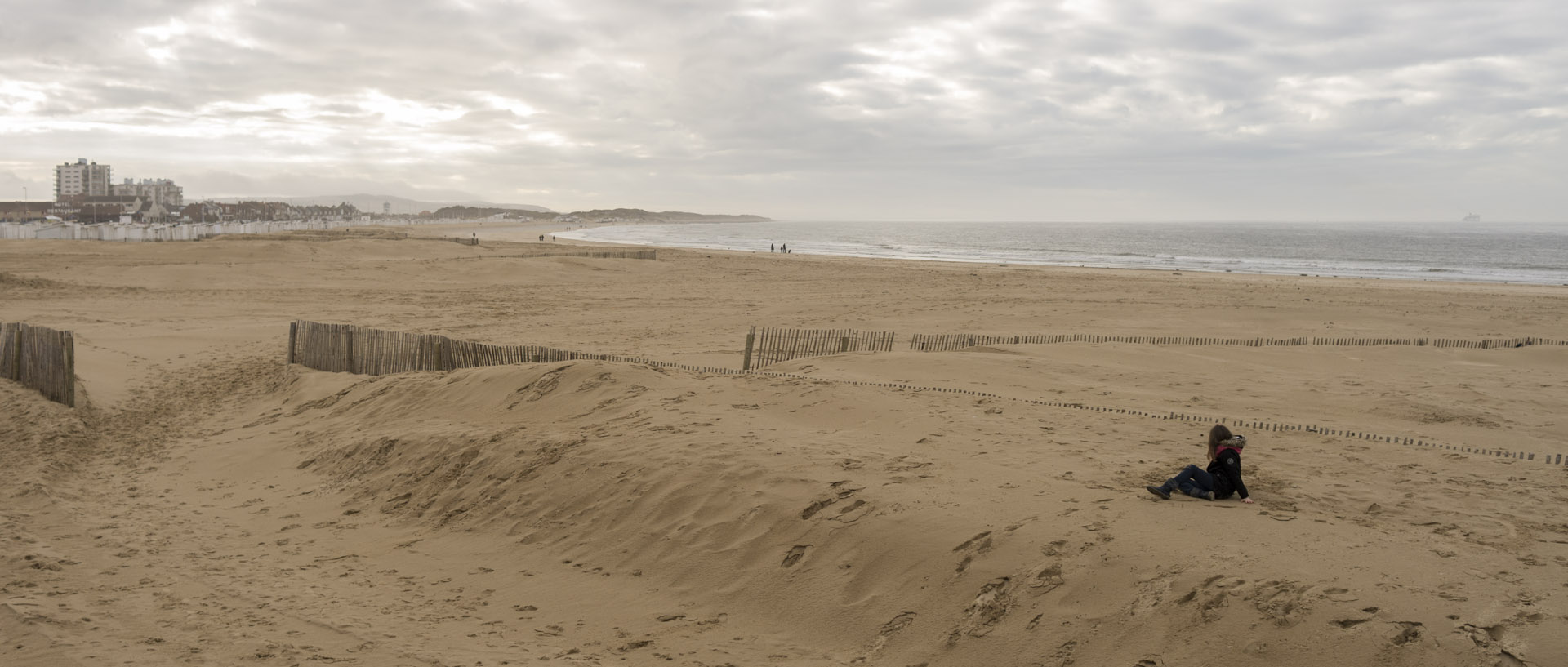 Mercredi 25 février 2015, 16:05, plage de Calais