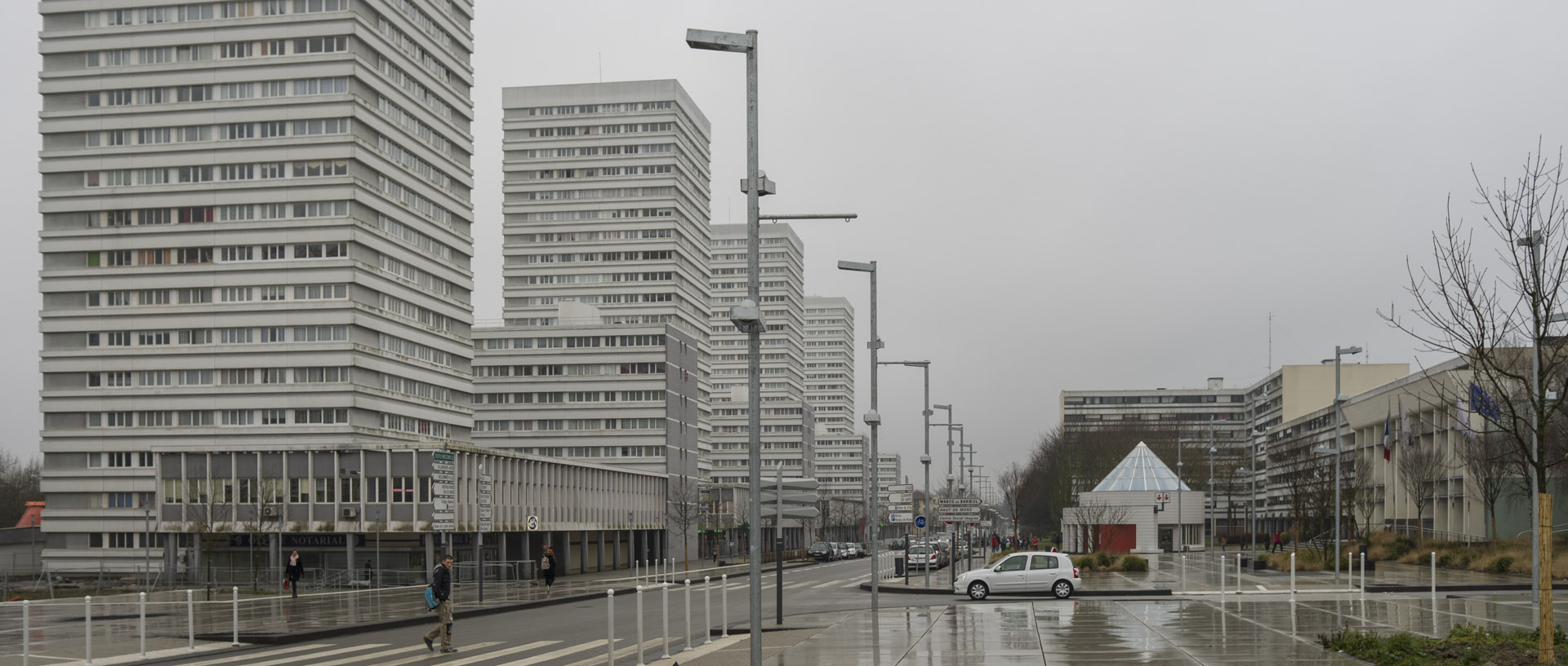 Jeudi 26 février 2015, 15:30, avenue Robert-Schuman, Mons en Baroeul