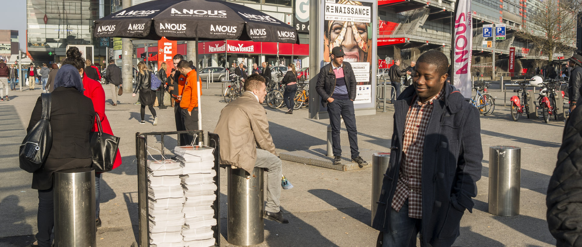 Mardi 17 mars 2015, 16:37, place des Buisses, Lille