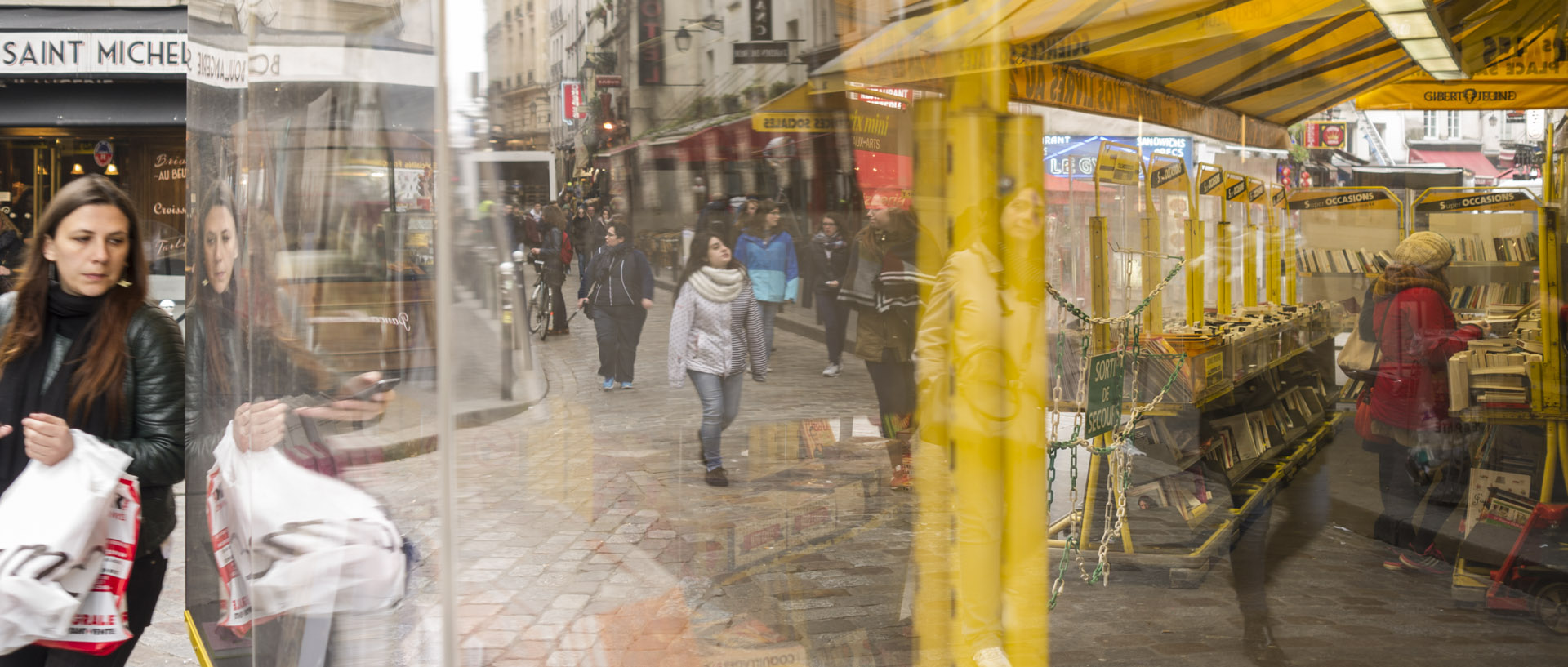 Vendredi 20 mars 2015, 11:42, rue de la Huchette, Paris