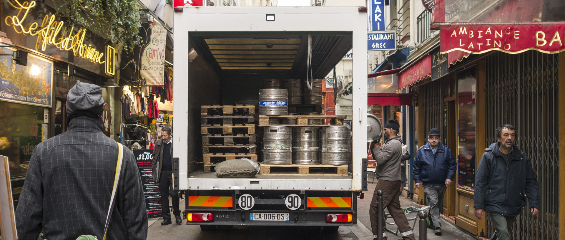 Vendredi 20 mars 2015, 11:44, rue de la Huchette, Paris