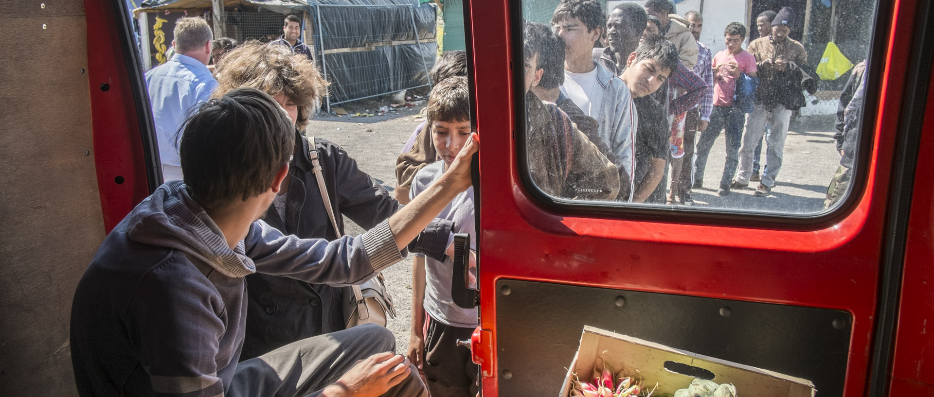 Mercredi 19 août 2015, 13:13, la Jungle, Calais