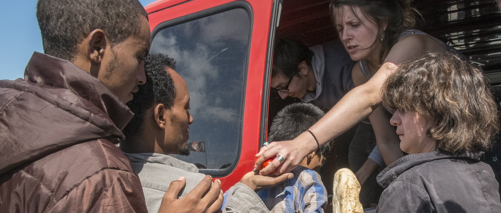 Mercredi 19 août 2015, 13:42, la Jungle, Calais