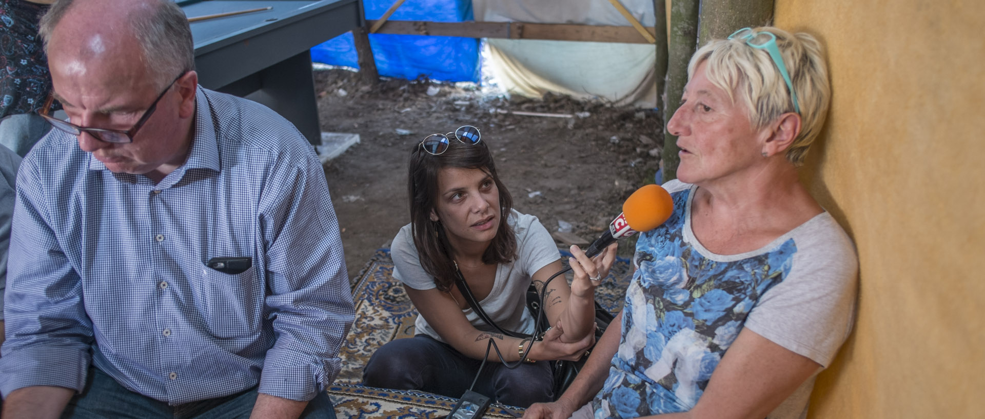 Mercredi 19 août 2015, 14:35, la Jungle, Calais