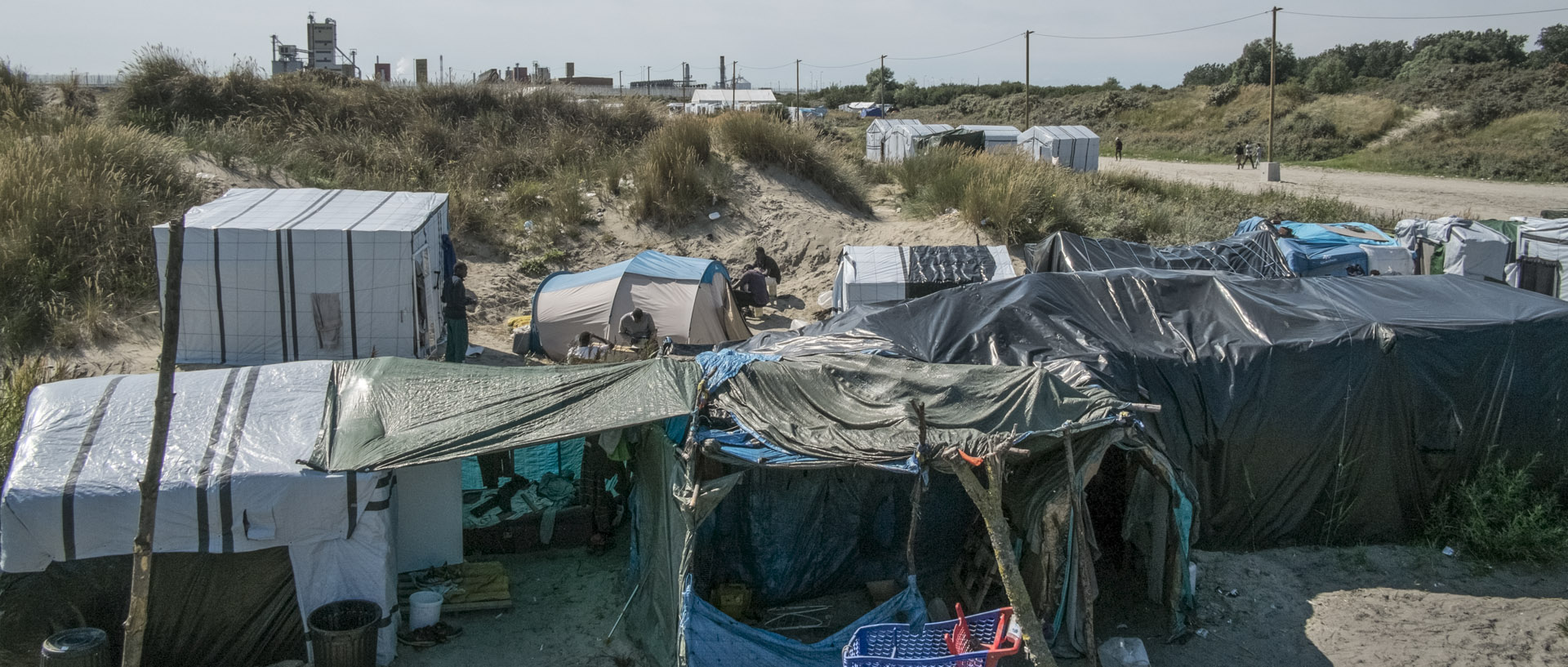 Mercredi 19 août 2015, 15:28, la Jungle, Calais