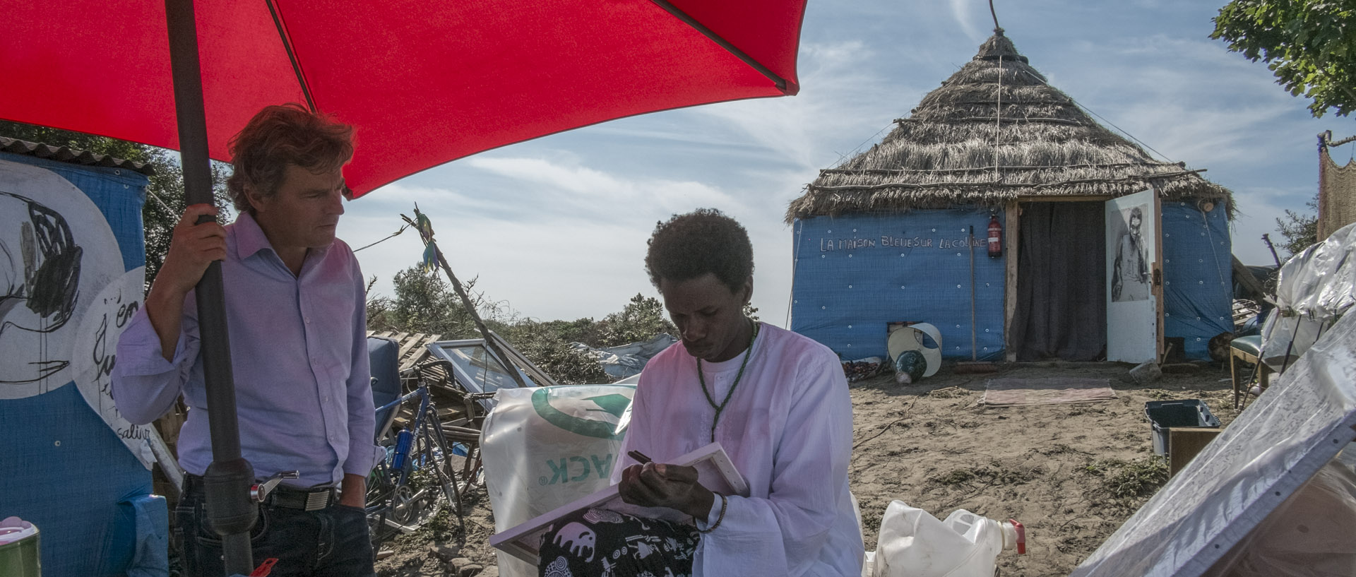 Mercredi 19 août 2015, 15:36, la Jungle, Calais