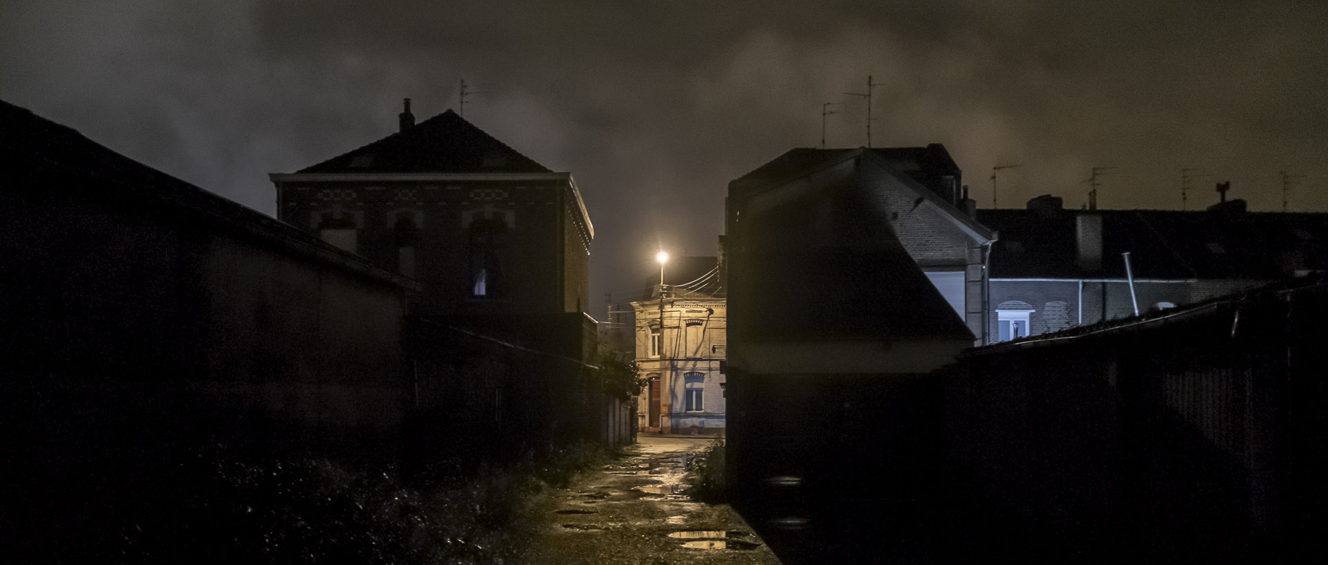 Jeudi 19 novembre 2015, 19:52, chemin du Noir Bonnet, Wasquehal