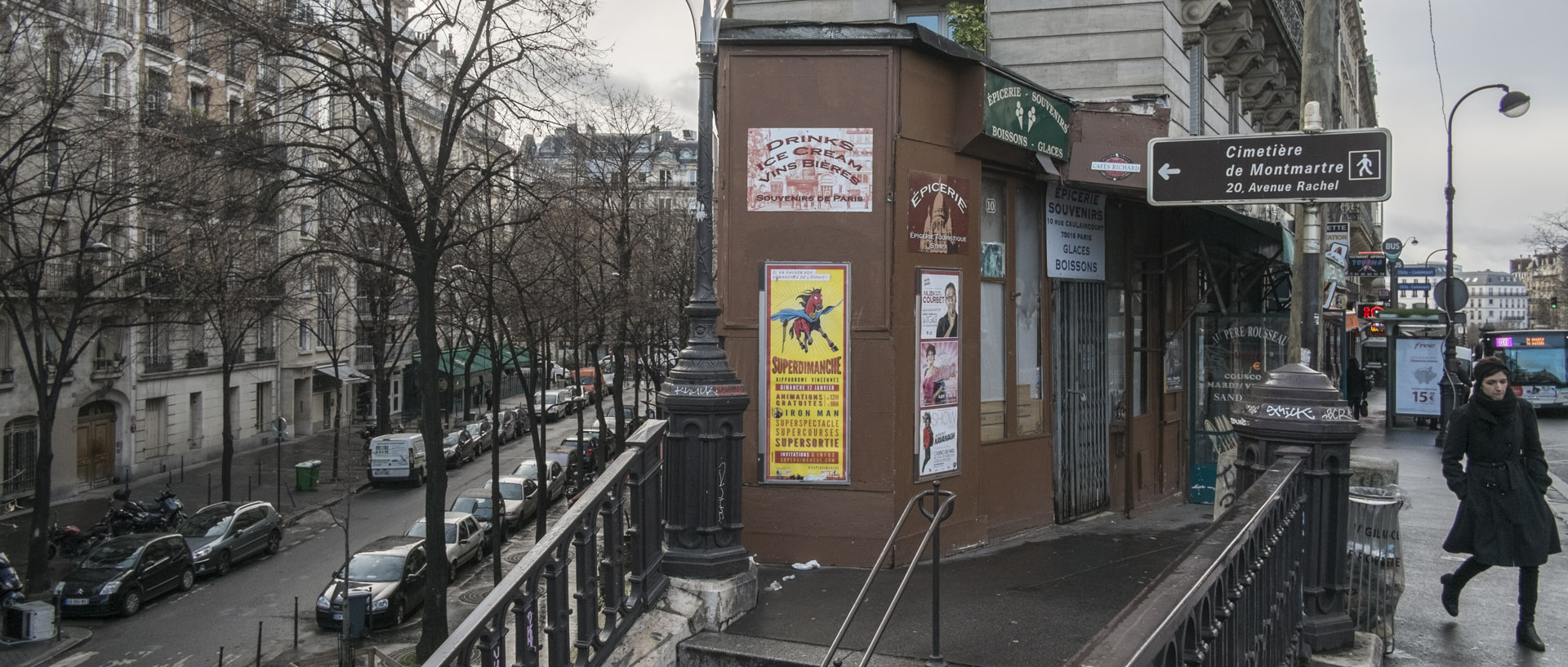 Mardi 12 janvier 2016, 12:03, rue Caulaincourt, Paris