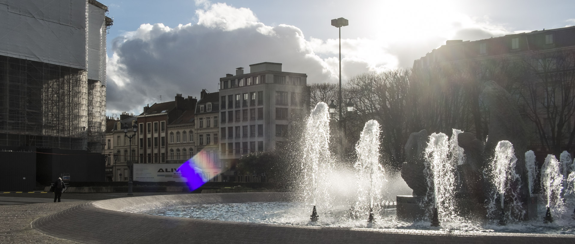 Jeudi 14 janvier 2016, 14:13, place de la République, Lille