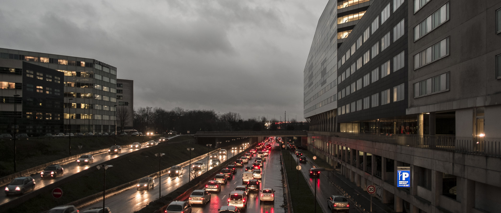 Mercredi 27 janvier 2016, 17:40, boulevard périphérique, Lille