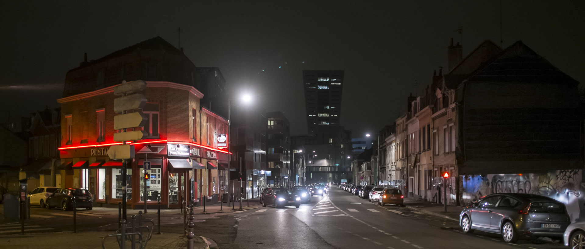 Mercredi 3 février 2016, 19:10, rue du faubourg de Roubaix, Lille