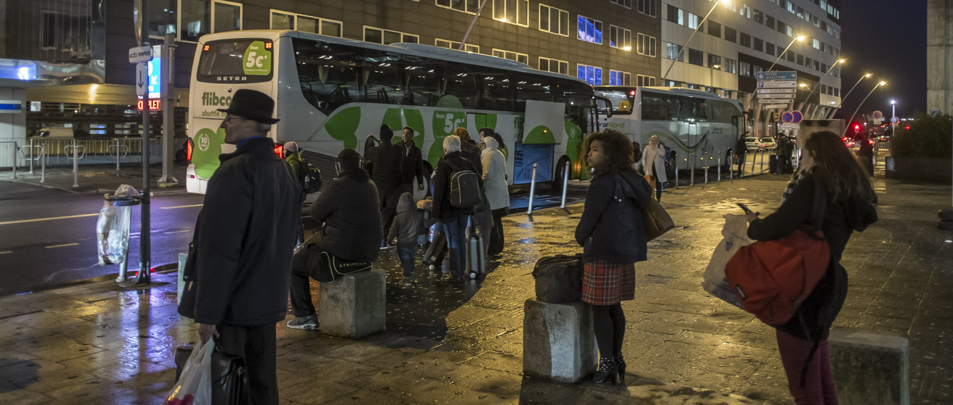 Jeudi 4 février 2016, 18:30, boulevard de Turin, Lille