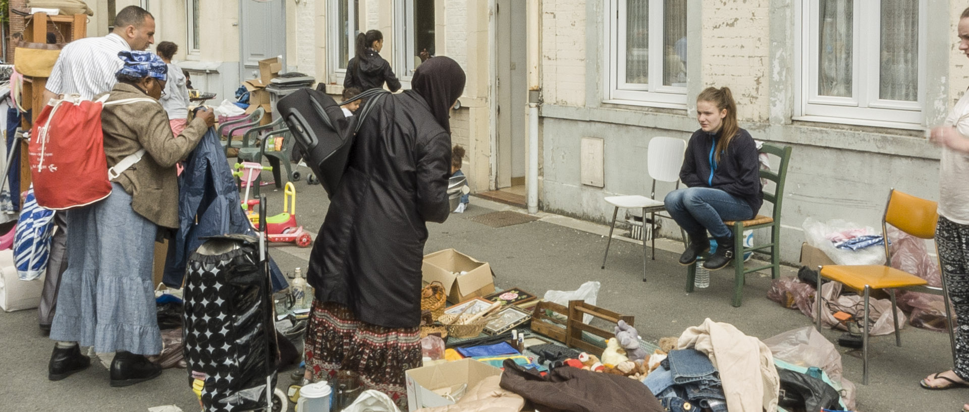 Braderie 7 / Clearance sale 7 Samedi 14 juin 2014, 10:55, rue Kléber, Croix