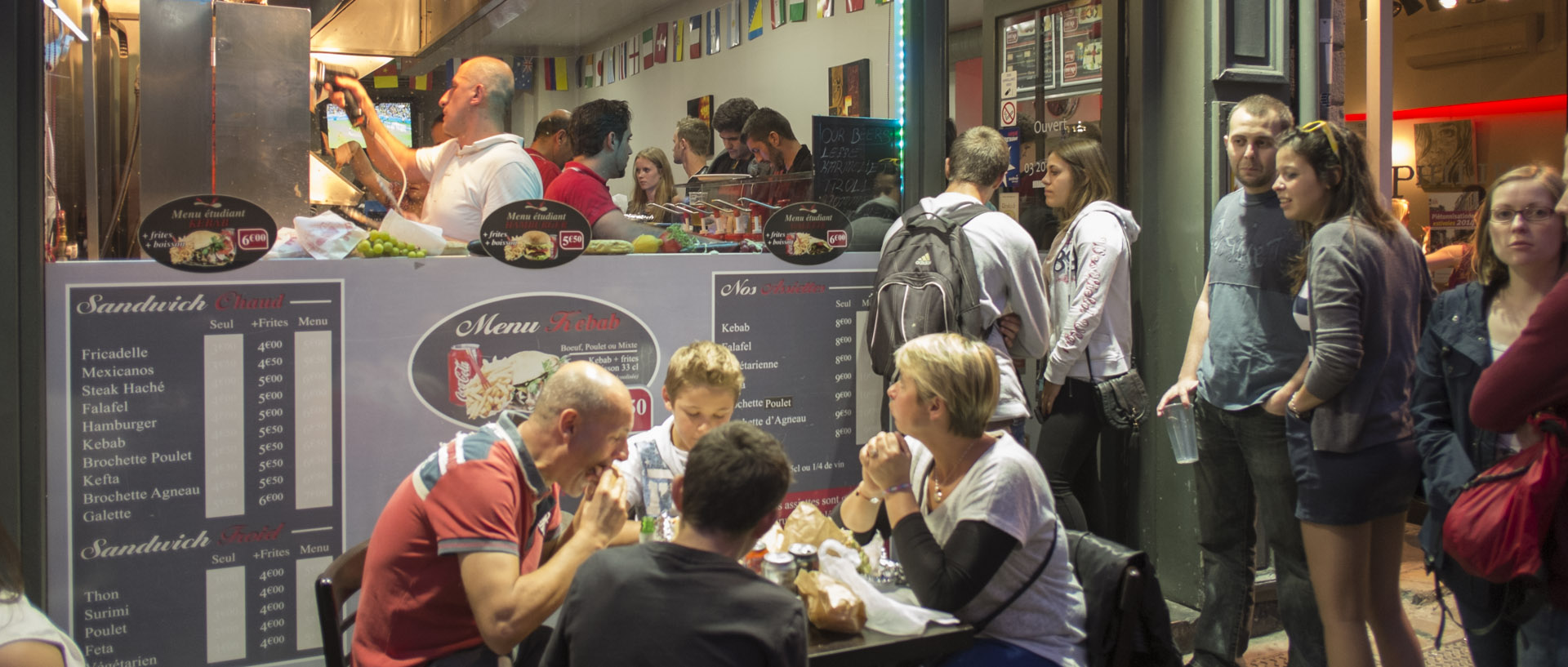 Kebab / Kebab Samedi 21 juin juin 2014, 22:27, rue de Gand, Lille