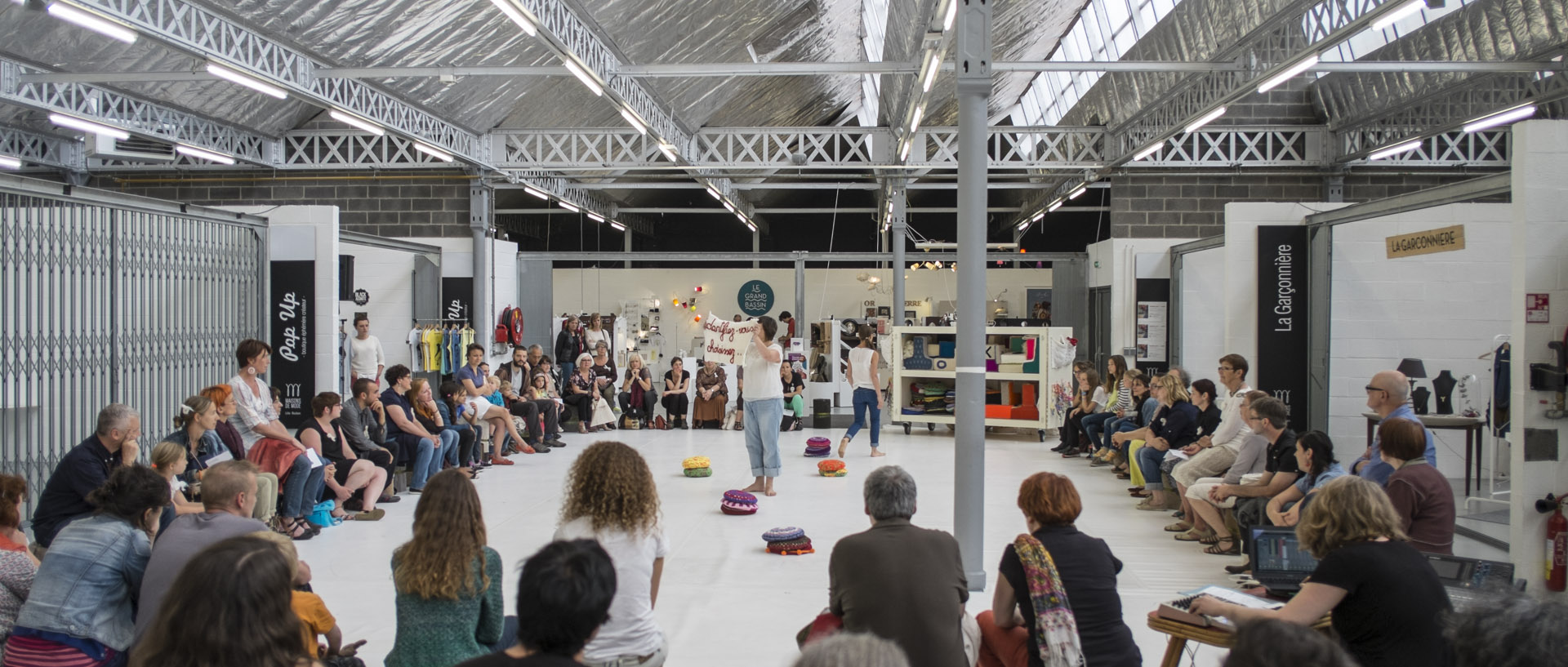 Textuur : Chorégraphie textile / Textuur : textile choreography Samedi 27 juin juin 2014, 16:12, le Vestiaire, Roubaix