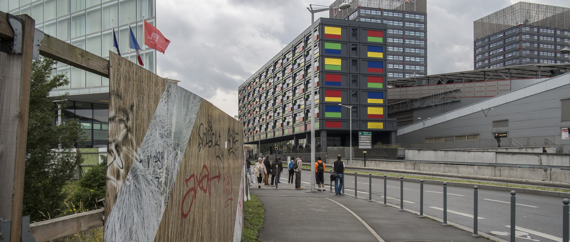 En attendant le Tour de France / Waiting Tour de France Mardi 8 juillet 2014, 16:59, pont de Flandres, Lille