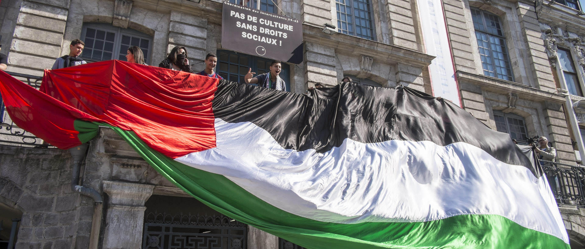 Manifestation pour la Palestine / Demonstration for Palestine Lundi 14 juillet 2014, 16:54, place du Général-de-Gaulle, Lille