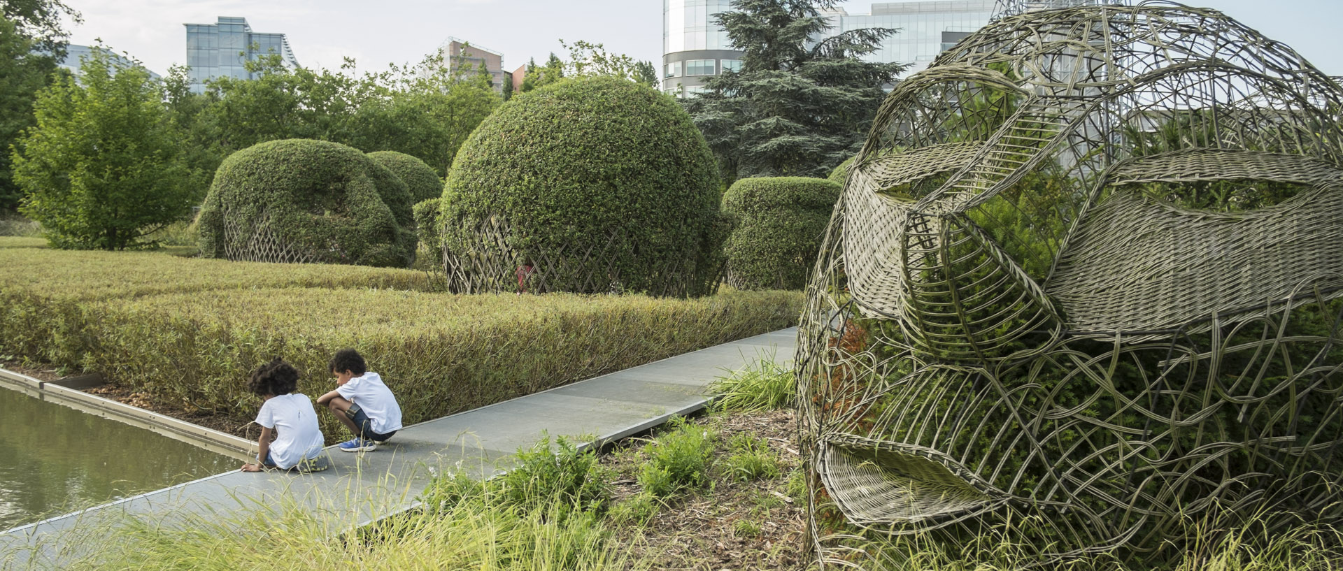 Le coin des enfants / Children's corner Mercredi 23 juillet 2014, 17:57, jardin des géants, Lille