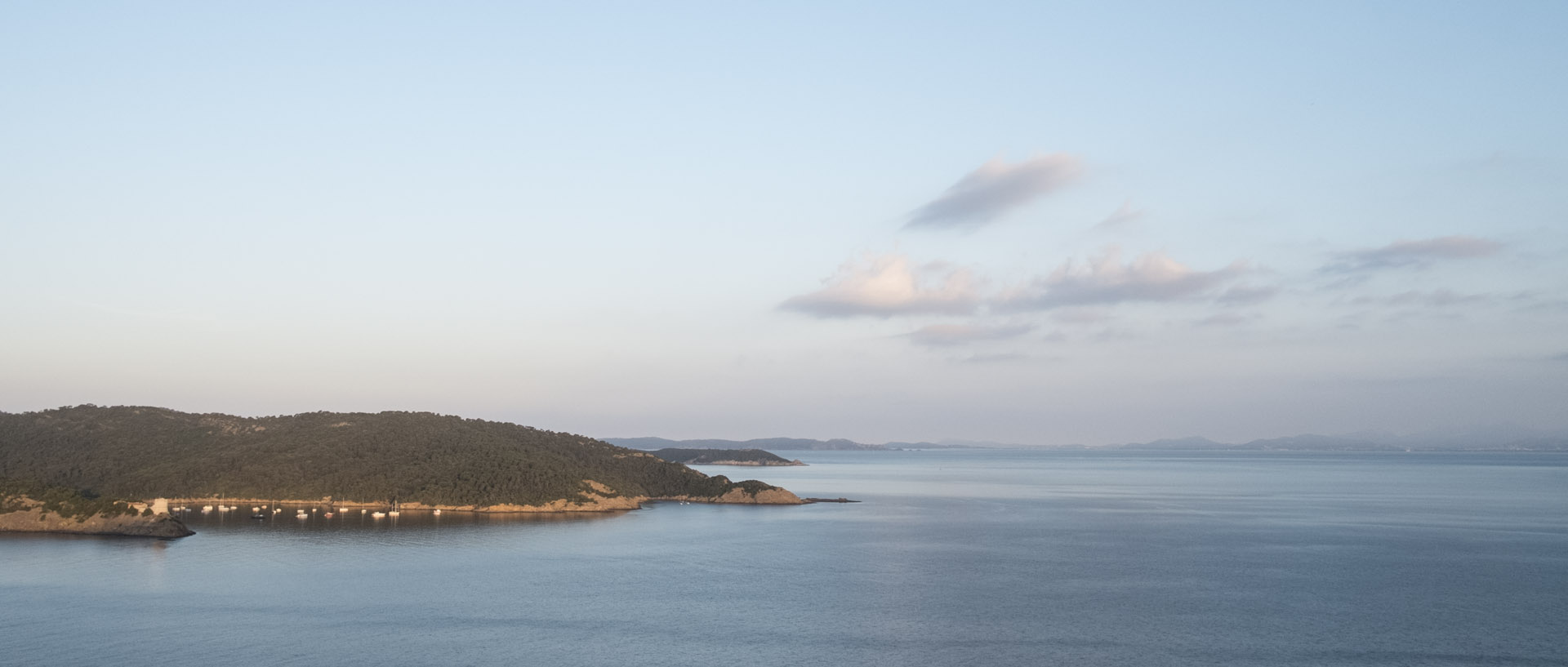 Vendredi 31 juillet 2015, 6:50, île du Levant